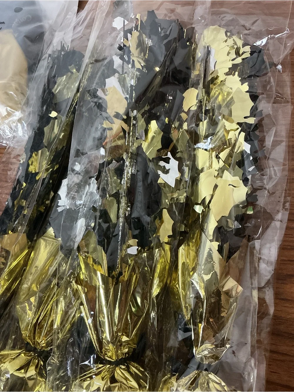 Black & Gold Party Decor Kit - Graduation